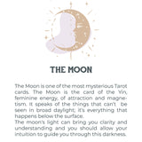 Tarot Necklace - Gold Moon