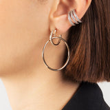 Mabel Earrings - Pearl White