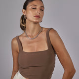 River Necklace - Shimmer Cotton