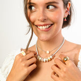 Roxy Necklace - White