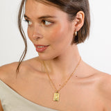 Tarot Necklace - Gold Lovers