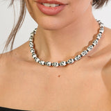 Night Blossom Necklace - Onyx