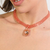 Raine Necklace - Apricot Crush