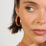 Milan Earrings - Apricot Crush