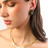 Carrie Earrings - Onyx