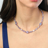 Gemma Necklace - Lilac