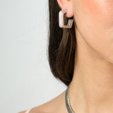 Summer Earrings - Silver Waterlilly