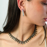 Berlin Earrings - Silver Shadow