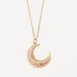 New Moon Necklace - Gold