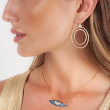 Nile Necklace - Gold Orchid