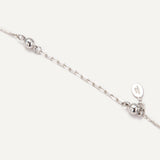 Night Moon Necklace - Silver