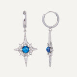 Night Time Earrings - Silver