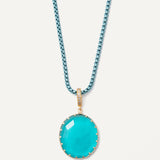 Ollie Necklace - Ocean Blue