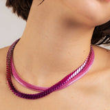 Mila Necklace - Lilac