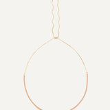 Emma Necklace - Gold Mango Cream