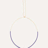 Emma Necklace - Gold Ultra Violet