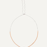 Emma Necklace - Silver Mango Cream