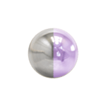 Paris Necklace - Silver - Lavender Mist