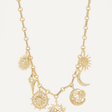 Solar Necklace - Gold