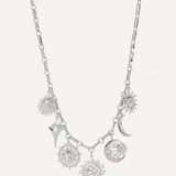 Solar Necklace - Silver