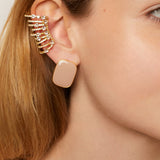 Viola Earrings - Cream
