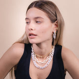 Sevilla Necklace - Matte Cream