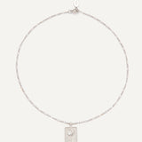 Tarot Necklace - Silver Moon