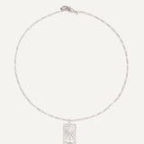 Tarot Necklace - Silver Sun