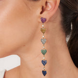 Love Earrings - Gold