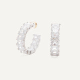 Chicago Earrings - Silver