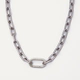 Paris Necklace - Silver - Platinum