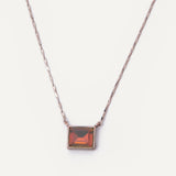 Kylie Necklace - Rectangle - Moonshadow