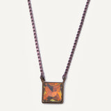 Kylie Necklace - Square - Cappuccino