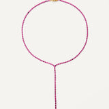 Billie Necklace - Cranberry