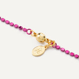 Billie Necklace - Cranberry