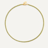 Calla Necklace - Olive