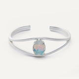 Gemma Bracelet - Pearl White