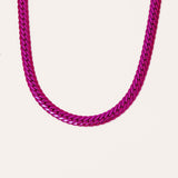 Keira Necklace - Cranberry