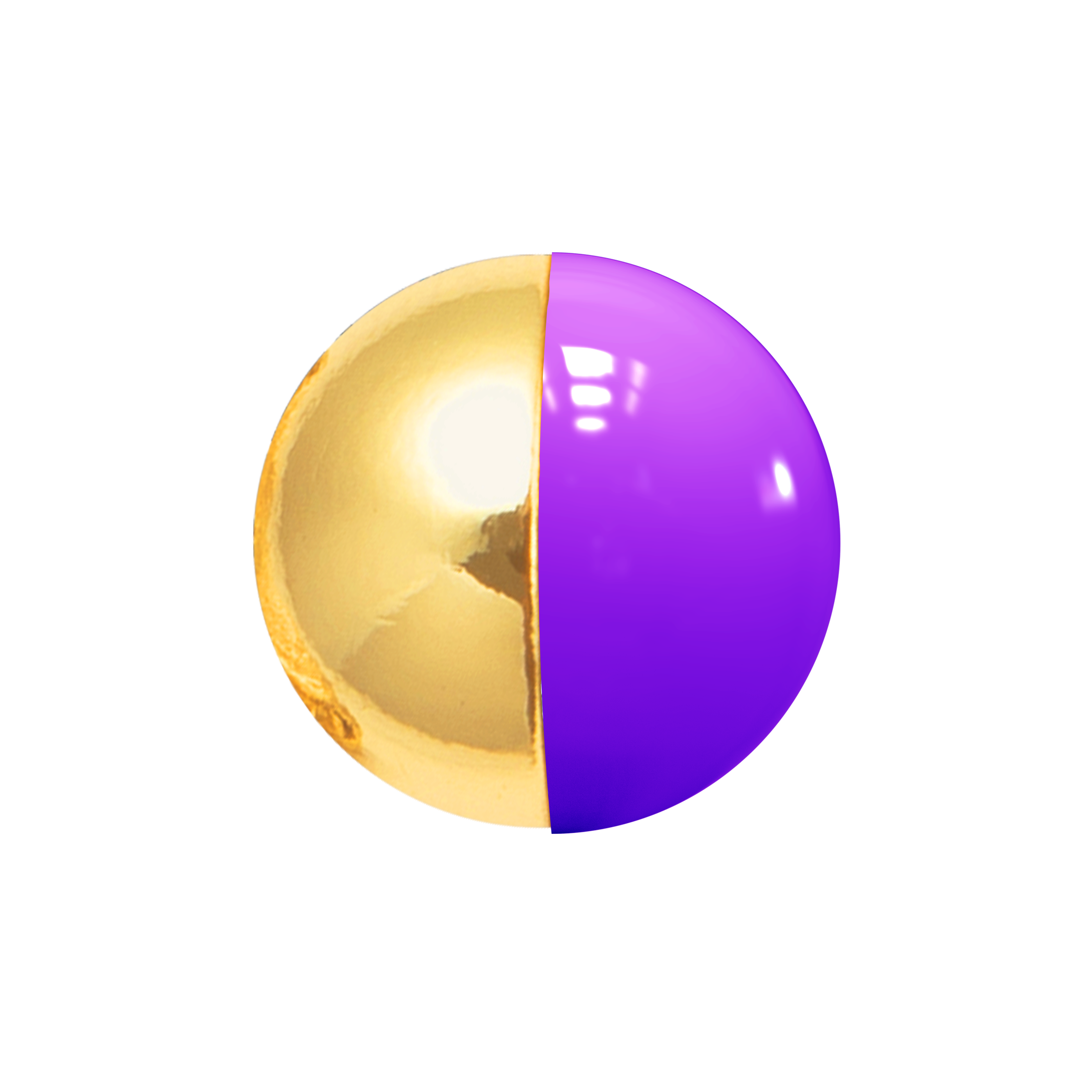 Emma Necklace - Gold Ultra Violet