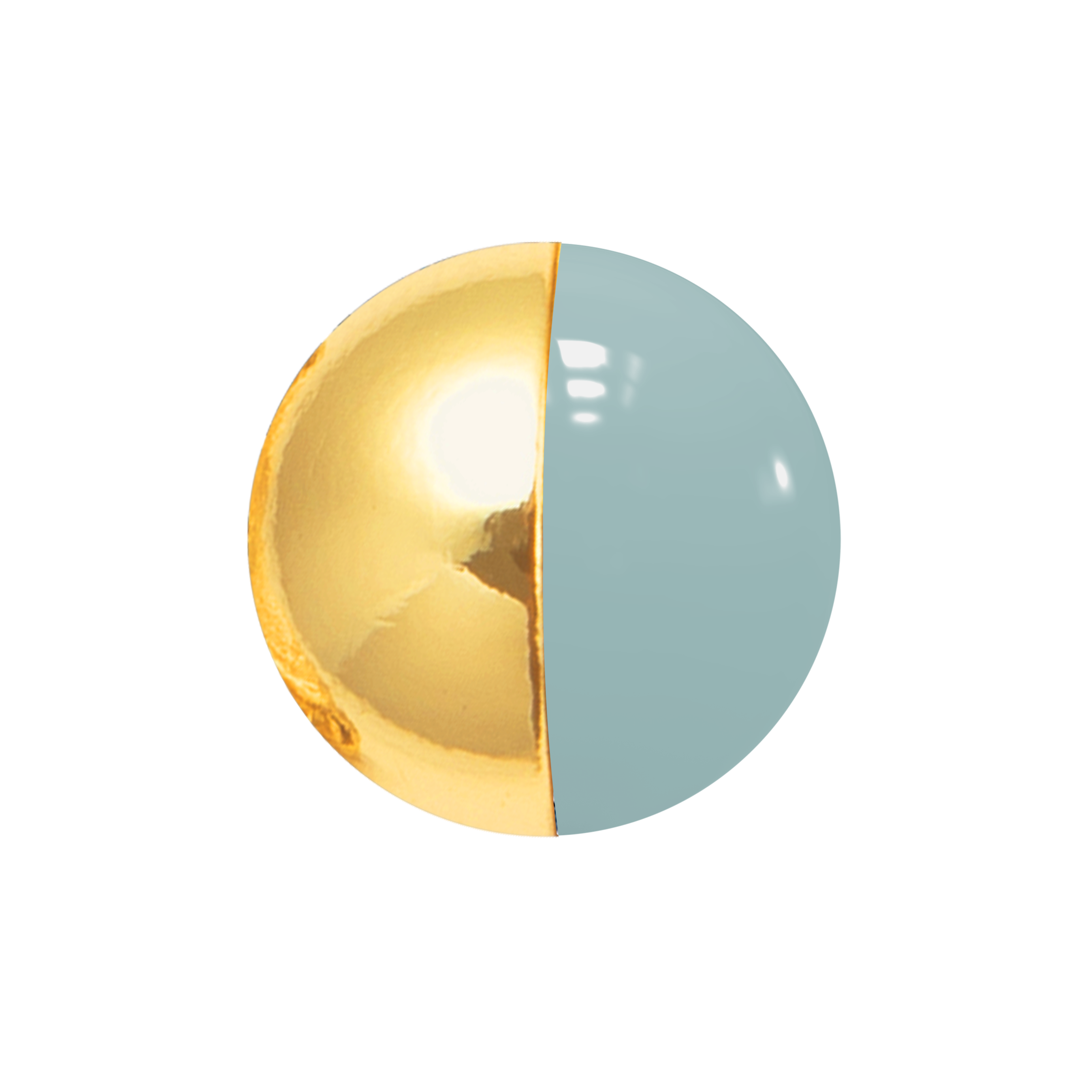 Hazel Earrings - Gold Fog