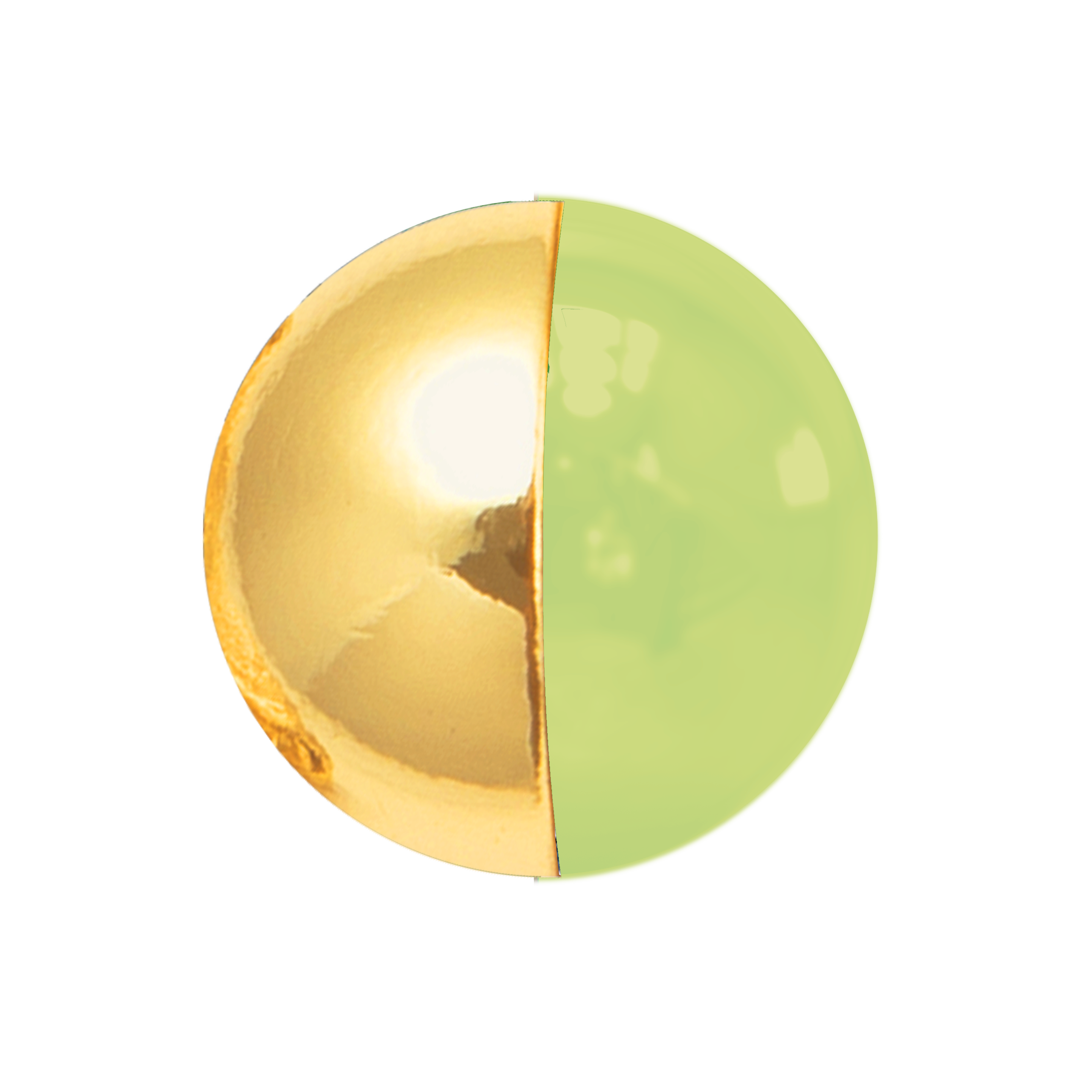 Summer Earrings - Gold Pistachio