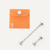 Extender set of 2 - Silver