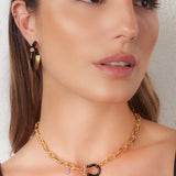Meli Necklace - Fuchsia
