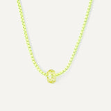 Lolli Necklace - Neon Yellow