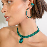Sadie Earrings - London Quartz