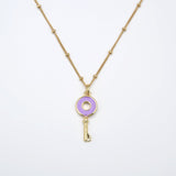 Secret Diary Necklace - Lilac