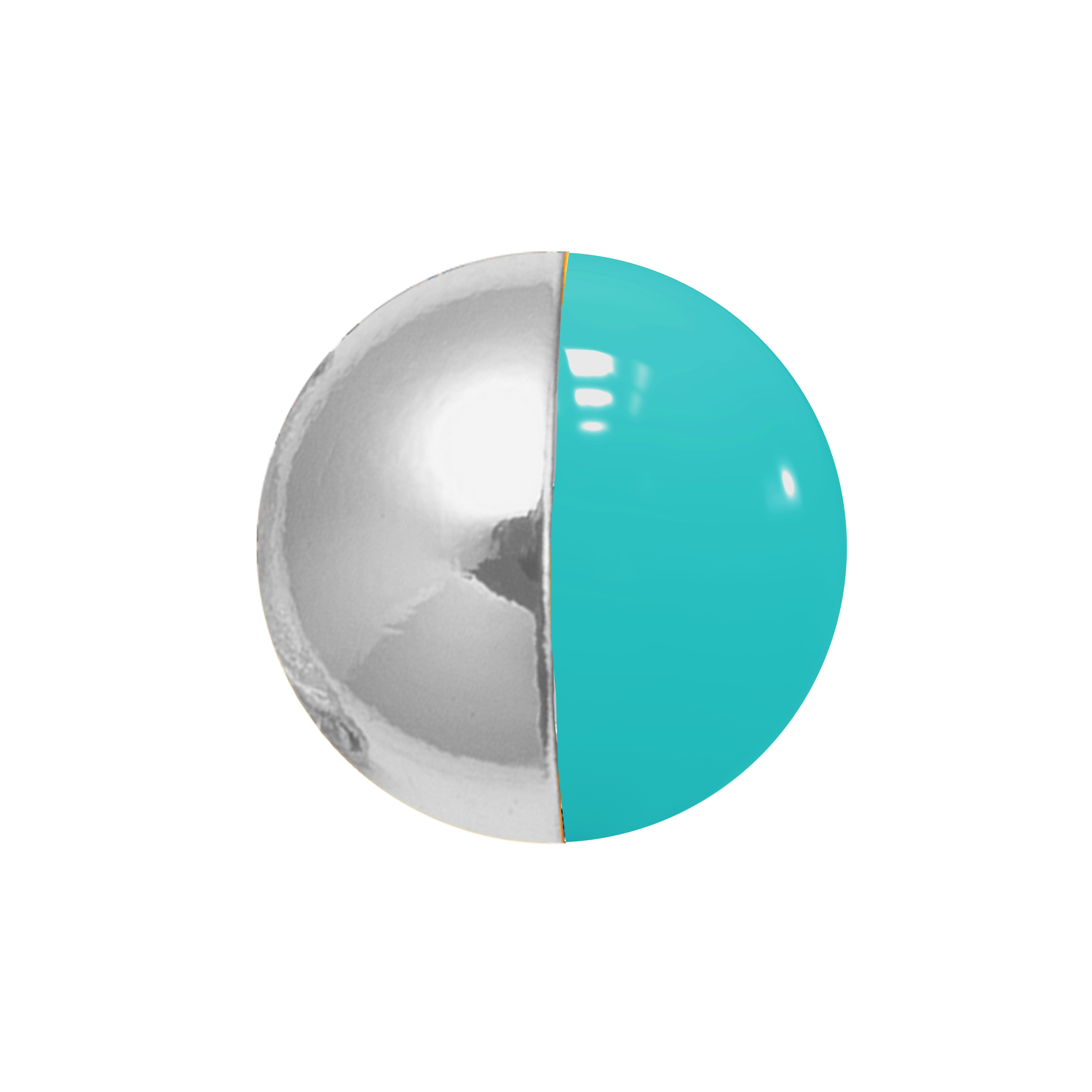 Emma Necklace - Silver Aqua