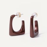 Ivy Earrings - Chocolate