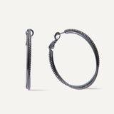 Sally Earrings - Gunmetal