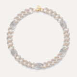 Jazmyn Necklace - Linen Pearl